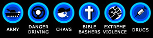 Heavy Shit symbols